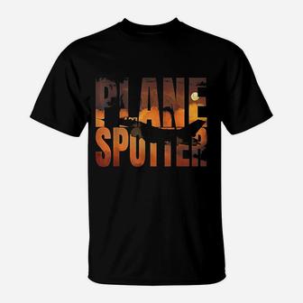 Photo Real Plane Spotting Spotter T-Shirt - Thegiftio UK