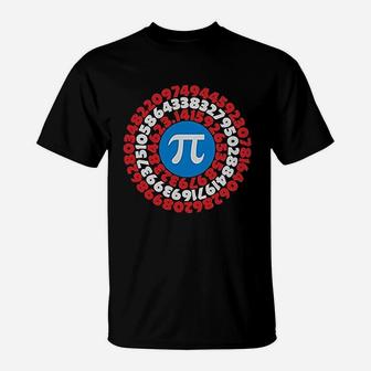 Pi Day Superhero Captain Pi Math Geeks T-Shirt - Thegiftio