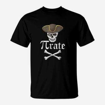 Pi Rate Pirate Funny Mathematical T-Shirt - Thegiftio UK