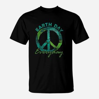Piece Everyday Earth Day T-Shirt | Crazezy AU
