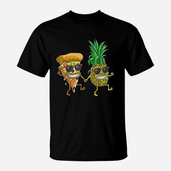 Pineapple Pizza Party Funny Pepperoni Gift Cute T-Shirt | Crazezy