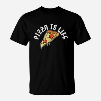 Pizza Slice Pepperoni T-Shirt | Crazezy