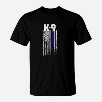 Police Officer Usa Flag T-Shirt | Crazezy AU