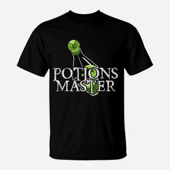 Potions Master Funny Rpg Potions In Vials Gift T-Shirt - Thegiftio UK
