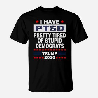 Pretty Tired Of Stupid Democrats T-Shirt - Monsterry CA