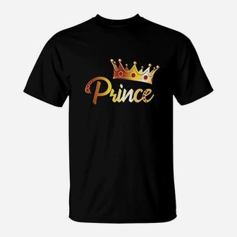 Prince For Boys Gift Family Matching Gift Royal Prince T-Shirt | Crazezy CA