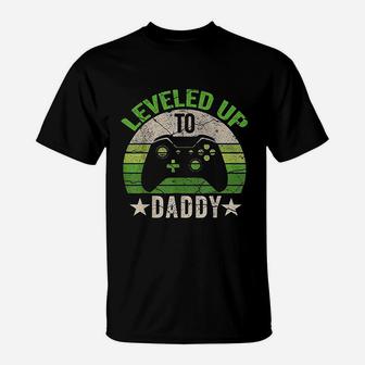 Promoted To Daddy Est2021 T-Shirt | Crazezy