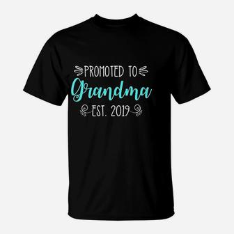 Promoted To Grandma 2019 T-Shirt | Crazezy CA