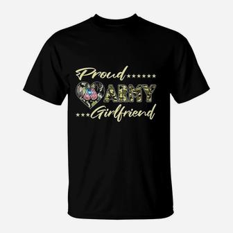 Proud Army Girlfriend T-Shirt | Crazezy DE