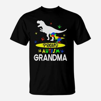 Proud Autism Grandma T-Shirt - Monsterry