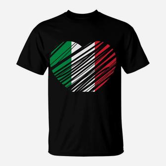 Proud Italian - Italia Design - Italian Heart - Love Italy T-Shirt | Crazezy DE