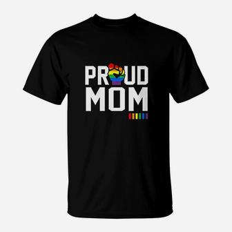 Proud Mom Gay Pride Month Lgbt T-Shirt | Crazezy UK
