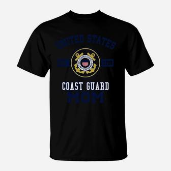 Proud Us Coast Guard Mom Military Pride T-Shirt | Crazezy CA
