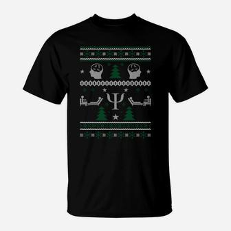 Psychologist Gift Ugly Christmas Sweater Xmas Sweatshirt T-Shirt | Crazezy UK