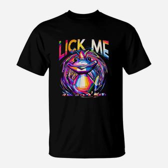 Psytrance Acid Trippy Frog T-Shirt | Crazezy