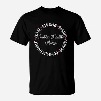 Public Health Nurse Gifts Nurses Medical Love T-Shirt | Crazezy UK