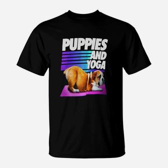 Puppies Ans Yoga T-Shirt - Thegiftio UK