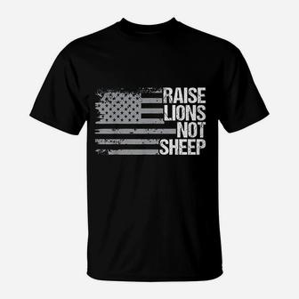 Raise Lions Not Sheep T-Shirt | Crazezy AU