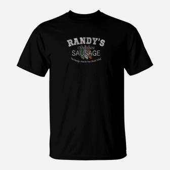 Randys Italian Sausage Funny Italian T-Shirt - Thegiftio UK