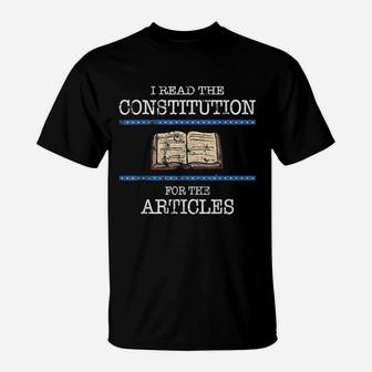 Read The Constitution T-Shirt | Crazezy