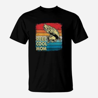 Reel Cool Mom Funny Fish Fishing T-Shirt | Crazezy DE