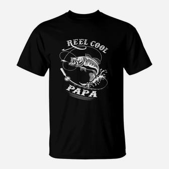 Reel Cool Papa For Fishing Nature Lovers T-Shirt | Crazezy AU