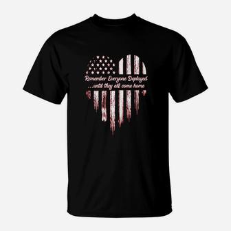 Remember Everyone Deployed Red Friday T-Shirt | Crazezy UK