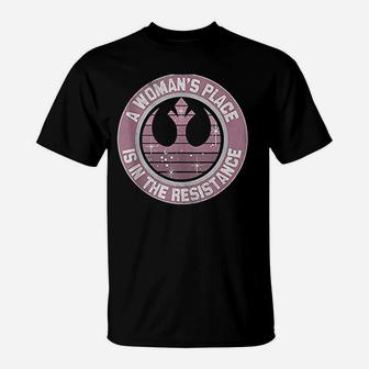 Resistance Galaxy Crest T-Shirt | Crazezy