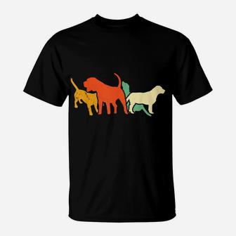 Retro Beagle Dog Gift Hunting Hound Beagle Dog Pet Owner T-Shirt | Crazezy