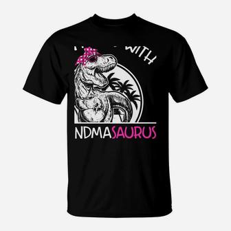 Retro Don't Mess With Grandmasaurus You'll Get Jurasskicked T-Shirt | Crazezy AU