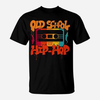 Retro Old School Hip Hop 80S 90S Graffiti Cassette Gift T-Shirt | Crazezy UK