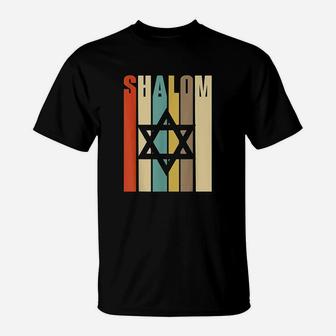 Retro Style Shalom T-Shirt - Thegiftio UK