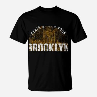 Retro Style Vintage Brooklyn Sweatshirt T-Shirt | Crazezy