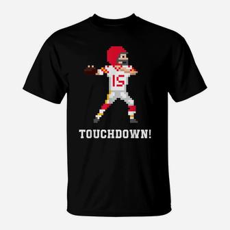 Retro Video Game Touchdown - Kansas City Football T-Shirt | Crazezy DE