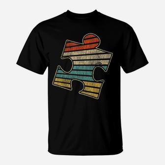 Retro Vintage 70S 80S Autistic Kids Support Autism Awareness T-Shirt | Crazezy