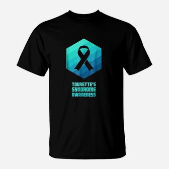 Ribbon Tourette Syndrome Awareness T-Shirt | Crazezy