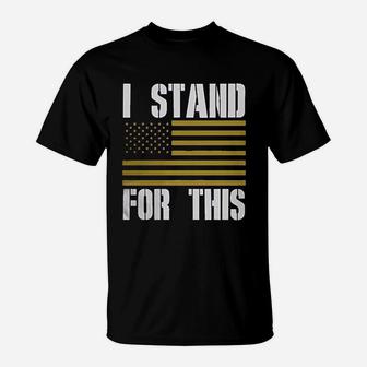 Rival Gear Baltimore Football I Stand For This T-Shirt | Crazezy