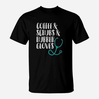Rubber Gloves Nurse T-Shirt | Crazezy AU