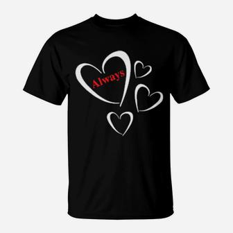 'S Heart Cute Power Valentine's Day Love T-Shirt - Monsterry