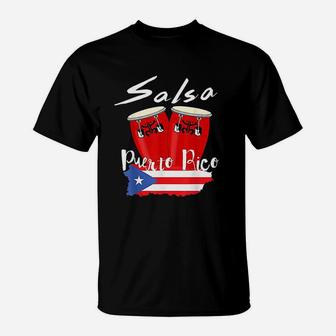 Salsa De Puerto Rico T-Shirt | Crazezy
