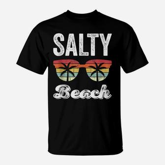 Salty Beach Funny Beach Vacation Shirt Summer T-Shirt | Crazezy CA
