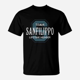 Sanfilippo Shirts - Team Sanfilippo Lifetime Member Name Shirts T-Shirt - Thegiftio