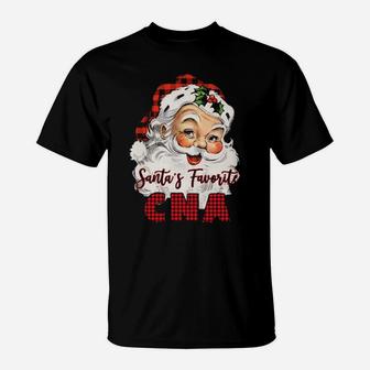 Santa Favorite Cna T-Shirt - Monsterry