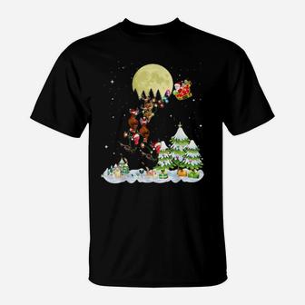 Santa Reindeer Chicken T-Shirt - Monsterry DE