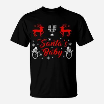 Santas Baby T-Shirt - Monsterry UK