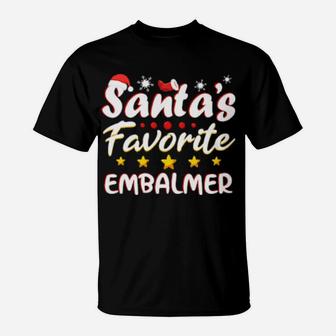 Santas Favorite Embalmer T-Shirt - Monsterry UK