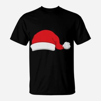 Santa's Favorite Nurse Christmas Nursing Costume Xmas Gift T-Shirt | Crazezy