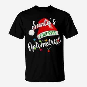 Santas Favorite Optometrist T-Shirt - Monsterry CA