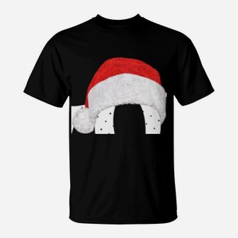 Santa's Favorite Realtor Christmas Mens Womens Funny Gift T-Shirt | Crazezy DE