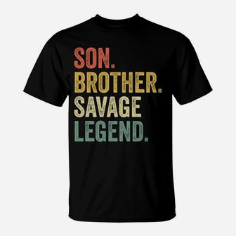 Savage Shirt Boys Men Youth For Kids Son Christmas Gift T-Shirt | Crazezy DE